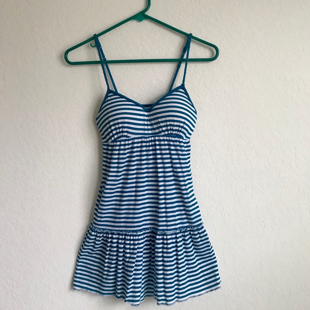 Strap Stripes Dress